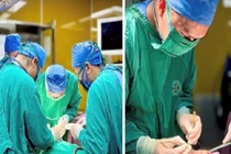 Người đàn ông ngã, bị cành cây đâm xuyên nhãn cầu 