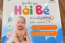 Công an điều tra sản phẩm Siro ăn ngon Hải Bé