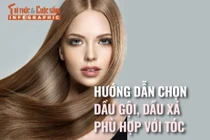 [INFOGRAPHIC] Cách chọn dầu gội, dầu xả phù hợp cho tóc