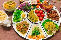 Hướng dẫn cúng rằm tháng Giêng theo phong cách 'Ngũ vị thực'