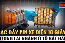 Choáng với pin xe điện sạc đầy chỉ trong 18 giây