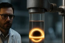 Bom hố đen bùng nổ trong phòng thí nghiệm Trái Đất