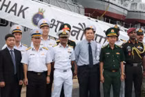 Tàu hải quân Ấn Độ INS Darshak thăm hữu nghị Tp.HCM