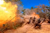 Quân đội Ukraine, chiến sự Kostiantynivka, xungn đột Ukraine, lực lượng Nga, vùng Donetsk