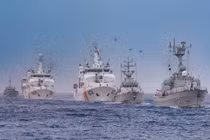 Hải quân nhân dân Việt Nam phô diễn sức mạnh với Lễ diễu binh trên biển