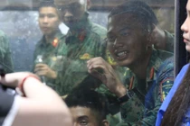 Tiễn chiến sĩ lên đường làm nhiệm vụ diễu binh kỷ niệm 80 năm Quốc khánh