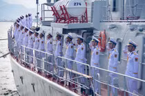 Hải quân luyện tập sẵn sàng cho sự kiện A80 diễu binh trên biển