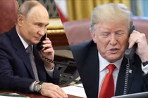 Ông Trump điện đàm với Tổng thống Putin về chiến sự Iran