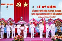 Vùng 3 Hải quân đón nhận Huân chương Bảo vệ Tổ quốc hạng Nhất