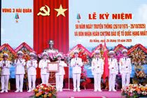 Vùng 3 Hải quân đón nhận Huân chương Bảo vệ Tổ quốc hạng Nhất