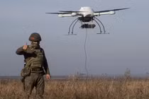 UAV cáp quang Kvazimachta của Nga có thể hoạt động 20 ngày trên chiến trường