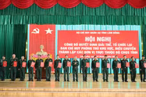 Thành lập các đơn vị trực thuộc Bộ Chỉ huy quân sự tỉnh Lâm Đồng