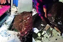 Phát hiện thi thể dưới nền gạch, lộ tội ác rúng động