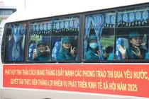 Lực lượng diễu binh có mặt tại Thủ đô chuẩn bị tập luyện mừng Quốc khánh 2/9