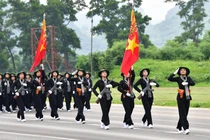 Các khối diễu binh kỷ niệm 80 năm Quốc khánh hợp luyện lần 1
