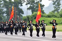 Các khối diễu binh kỷ niệm 80 năm Quốc khánh hợp luyện lần 1