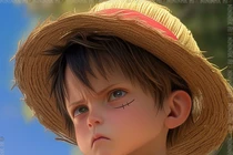 Fan “lụi tim” với phiên bản nhí siêu cưng của Luffy, Gojo