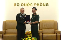 Đại tướng Phan Văn Giang tiếp Tư lệnh Lực lượng Quốc phòng Thái Lan