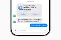 iOS 26 siết chặt an toàn, trẻ em phải xin phép mới được nhắn tin