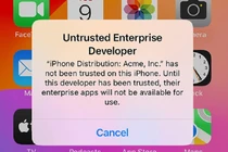 Cách xác nhận tin cậy app ngoài App Store trên iPhone 