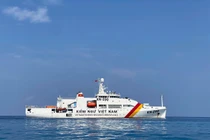 Tàu KN 290 sẵn sàng diễu binh trên biển dịp Quốc khánh 2/9