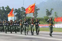 Lực lượng quân đội, công an tổng hợp luyện diễu binh, diễu hành Quốc khánh 2/9