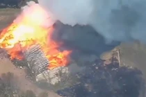 Bom lượn, pháo nhiệt áp của Nga tạo bão lửa ở phía đông Dobropolye