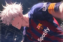 AI biến Gojo, Luffy, Goku thành “quái vật” bóng đá sân cỏ