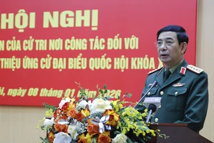 Giới thiệu Đại tướng Phan Văn Giang ứng cử đại biểu Quốc hội khóa XVI