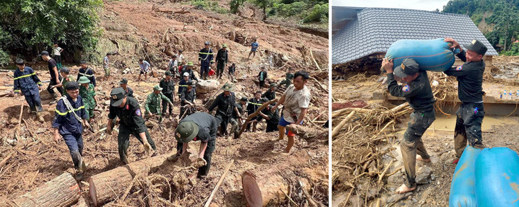 Xúc động hình ảnh các cán bộ chiến sĩ cứu nạn lũ lụt - Hình 5 Xuc dong hinh anh cac can bo chien si cuu nan lu lut-Hinh-5