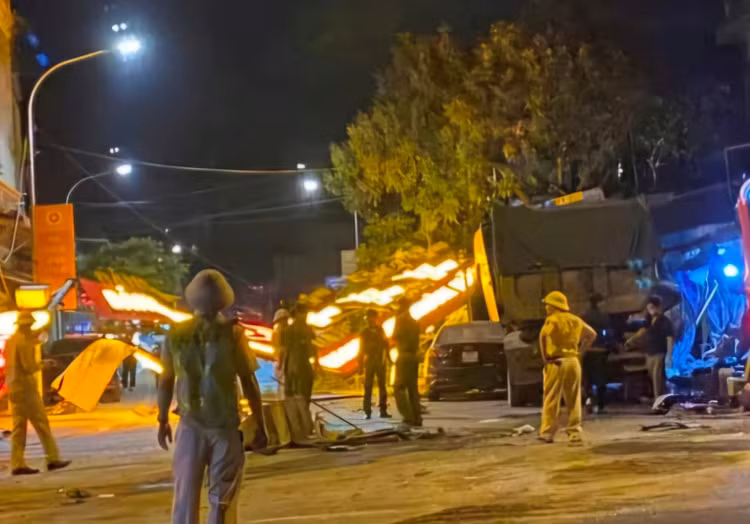 Tai nan lien hoan o Thanh Hoa khien hon 20 nguoi bi thuong