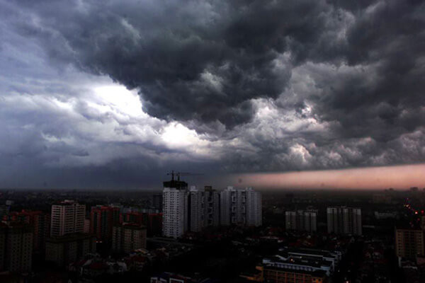 Mien Bac sap don mua lon, de phong mua da va gio giat manh