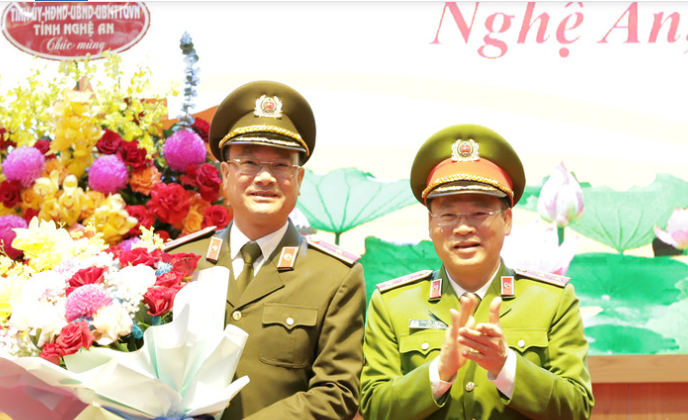 Chan dung tan Giam doc Cong an tinh Nghe An Bui Quang Thanh