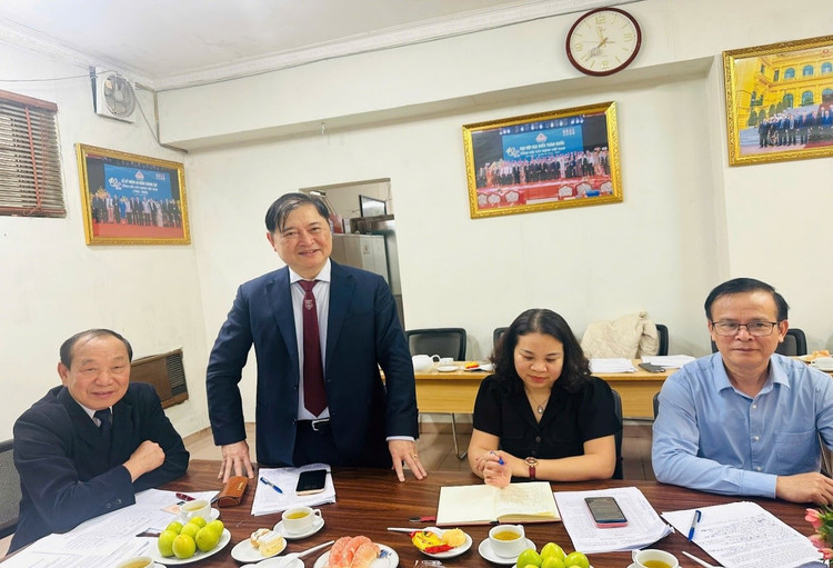 TSKH Phan Xuan Dung: VUSTA tu hao co to chuc nhu Tong Hoi Xay dung Viet Nam