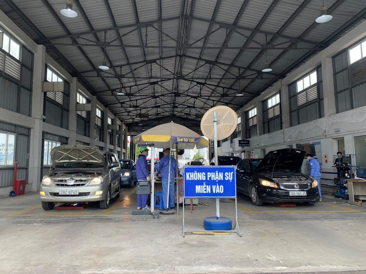 Danh sach 17 trung tam dang kiem dang hoat dong o Ha Noi