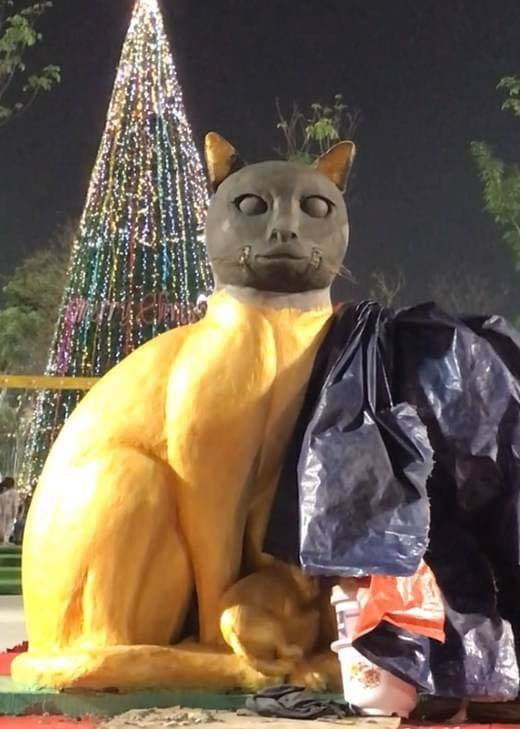 Linh vật mèo Tết 2023 “trình làng” vô số kiểu tạo hình độc, lạ - Hình 6 Linh vat meo Tet 2023 “trinh lang” vo so kieu tao hinh doc, la-Hinh-6