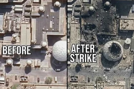 Đòn đánh của Iran làm hệ thống phòng thủ tên lửa Mỹ ở Trung Đông sụp đổ