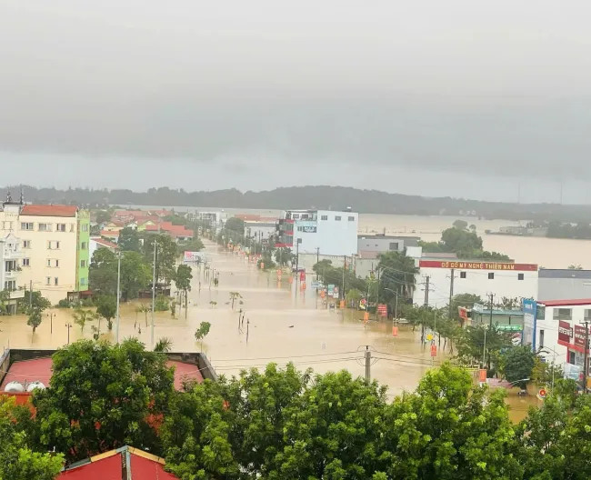 Cảnh báo nguy cơ mưa cục bộ cường suất lớn Canh bao nguy co mua cuc bo cuong suat lon