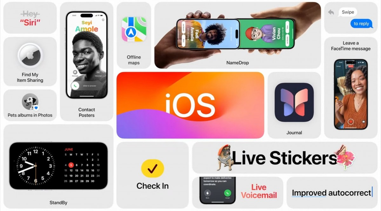 Soi tính năng nổi bật nhất trên iOS 17 Apple vừa ra mắt - Hình 5 Soi tinh nang noi bat nhat tren iOS 17 Apple vua ra mat-Hinh-5