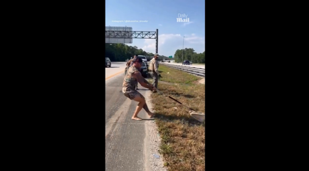 Quai thu tran len cao toc, linh thuy danh bo lap tuc 