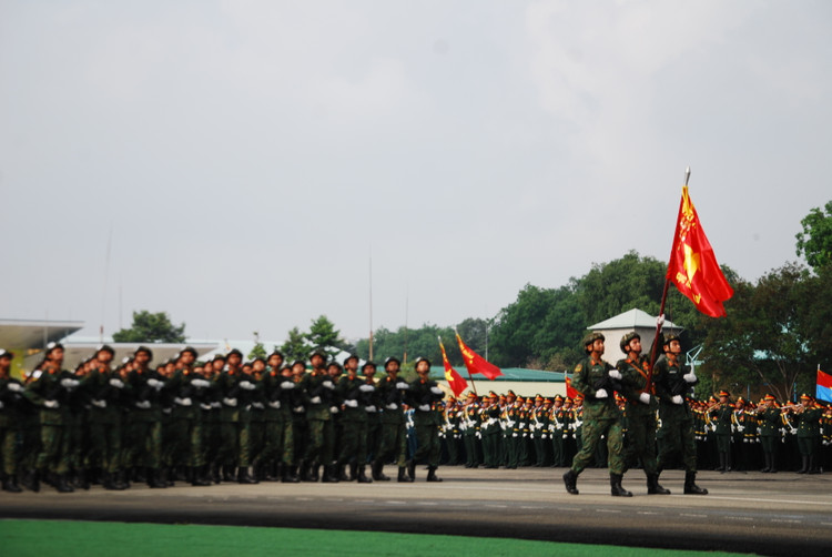 Hinh anh ngay dau hop luyen dieu binh ky niem dai le 30/4-Hinh-13