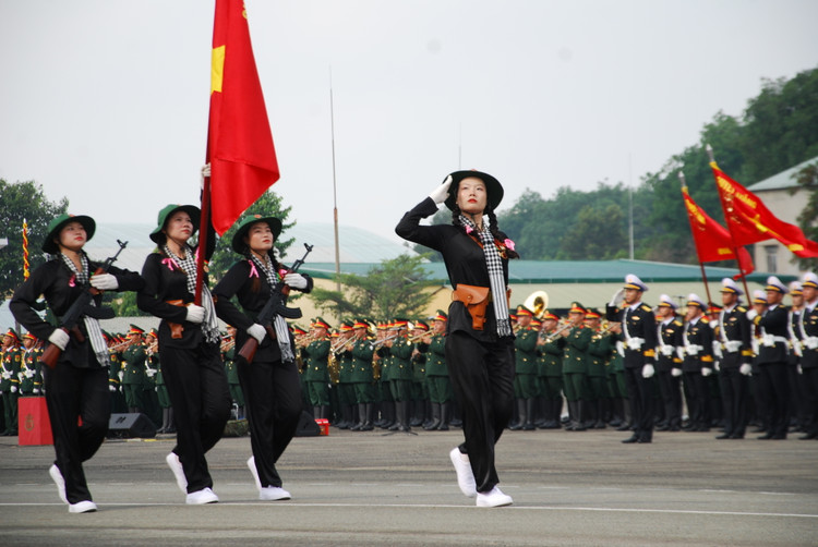 Hinh anh ngay dau hop luyen dieu binh ky niem dai le 30/4-Hinh-22