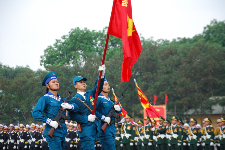 Hinh anh ngay dau hop luyen dieu binh ky niem dai le 30/4-Hinh-21