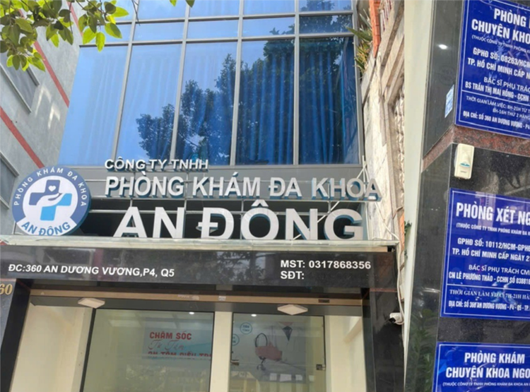 Phat hien nhieu vi pham tai Phong kham Da khoa An Dong-Hinh-2