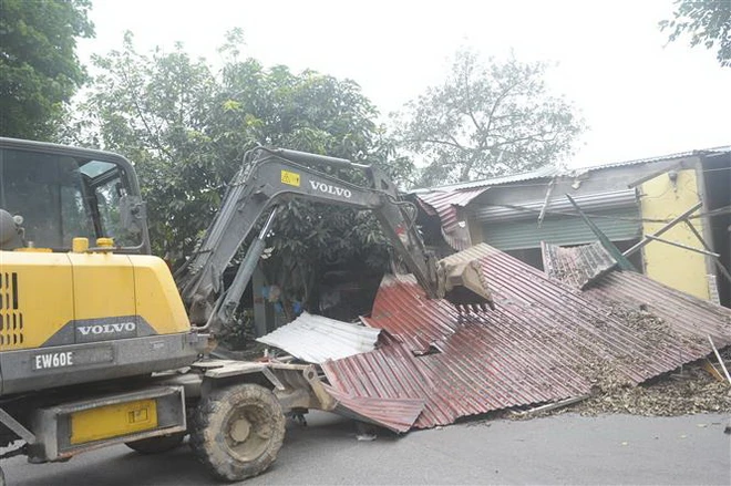 Ha Noi se thanh, kiem tra ve xu phat vi pham dat dai tai 5 huyen