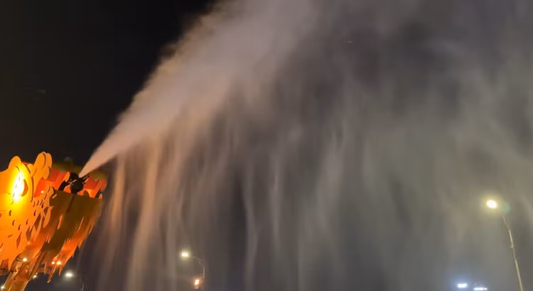 Da Nang: Du khach chen chan xem Rong phun lua don nam moi-Hinh-8