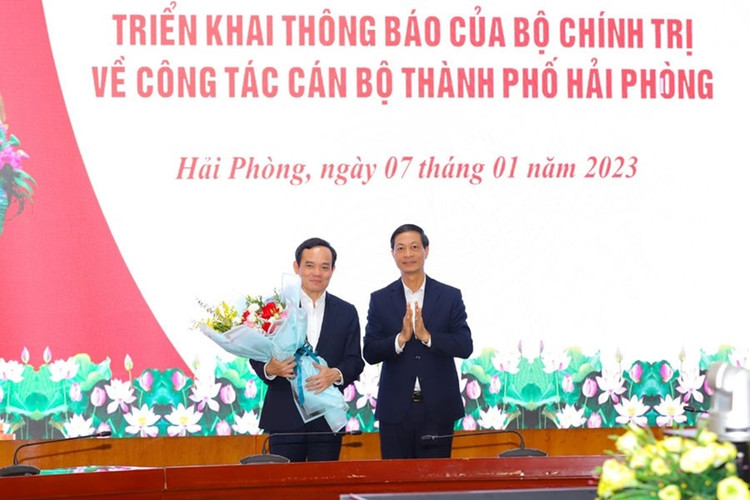 Ai sẽ điều hành hoạt động của Thành uỷ Hải Phòng? Ai se dieu hanh hoat dong cua Thanh uy Hai Phong?