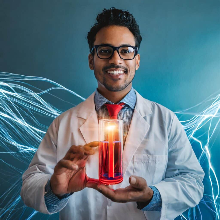 Hemoglobin được chọn làm chất xúc tác vì nó có khả năng hấp thụ oxy nhanh và tạo ra nước dễ dàng, đáp ứng yêu cầu của phản ứng khử oxy.(Ảnh: inspiringclick)