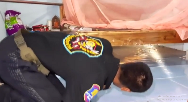 Nghe am thanh la, suyt “vo tim” khi thay quai vat 3m duoi gam giuong-Hinh-2