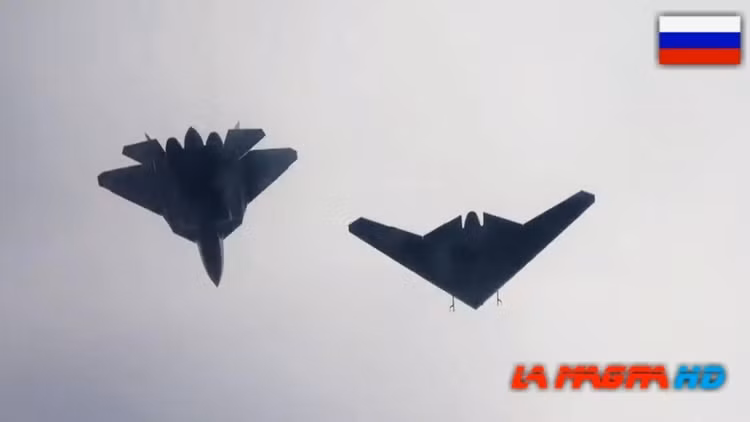 UAV tang hinh S-70 Okhotnik bi ban ha, Su-57 lam nguy-Hinh-10